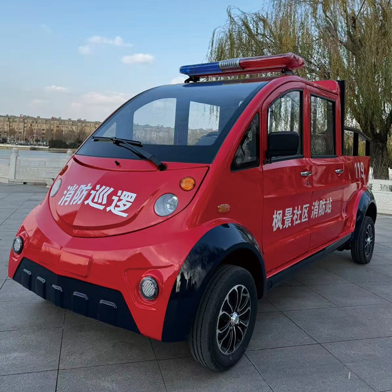 电动消防带斗巡逻车